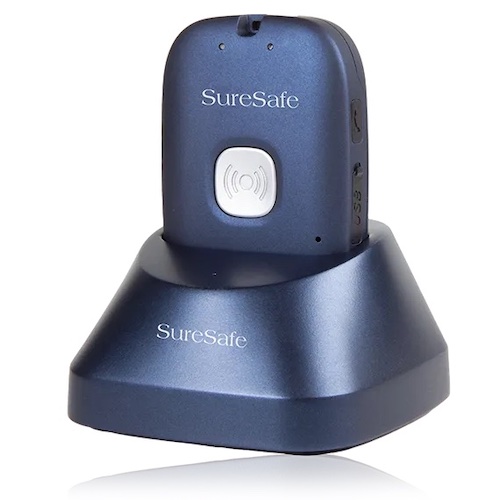 SureSafeGO 24/7 Connect in dock