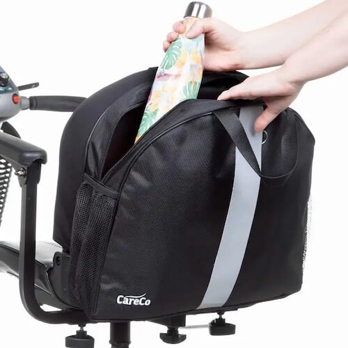 CareCo Easy Slide Backpack in Use