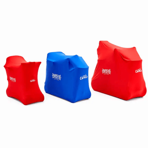 StretchTech Mobility Scooter Cover Red, blue and large red