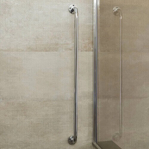 Chrome Plated Grab Rail Lifestyle