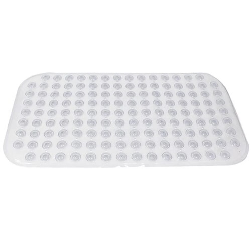 Essential Aids Non Slip Rubber Bath Mat White