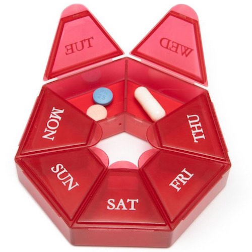 Drive 7 Day Pocket Pill Box