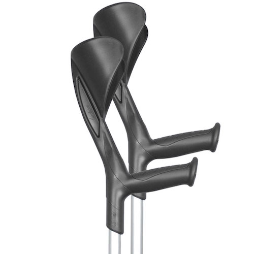 Evolution Elbow Crutches Close Up