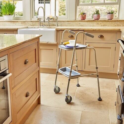 NRS Healthcare Duo Walking Trolley Lifestyle