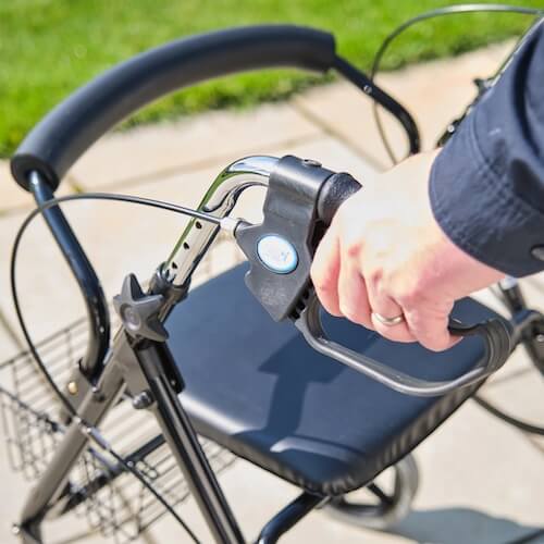 NRS Healthcare Mobility Care Aluminium Rollator Lifestyle