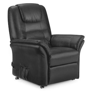 Riva Faux Leather Rise and Recliner 300