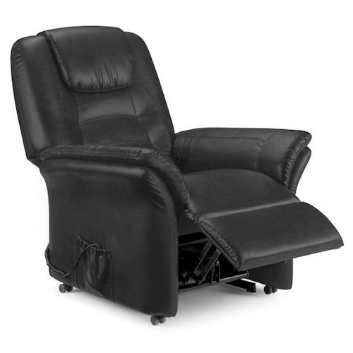 Riva Faux Leather Rise and Recliner Reclining