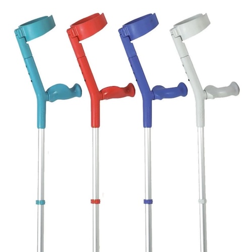 Soft Grip Comfort Handle Crutches