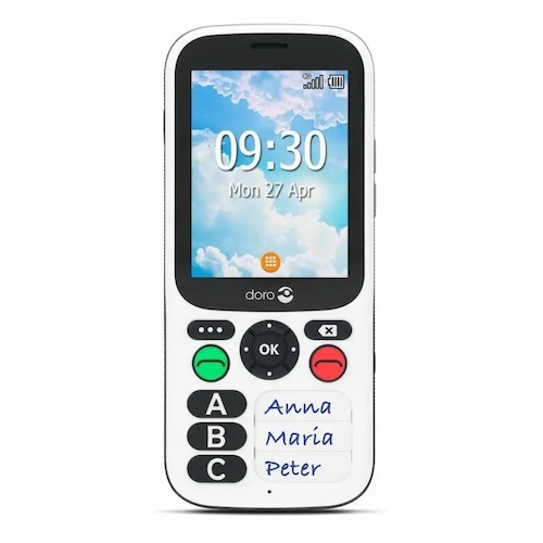 Doro 780X Simple Mobile Phone