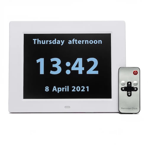Rosebud Reminder Clock