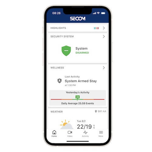 SECOM Wellness App
