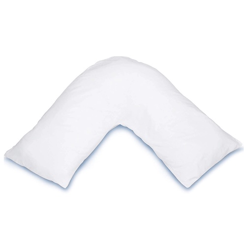 V-Shaped Polycotton Pillow