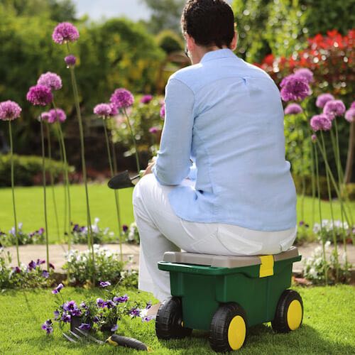 Drive Garden Roller Stool Lifestyle
