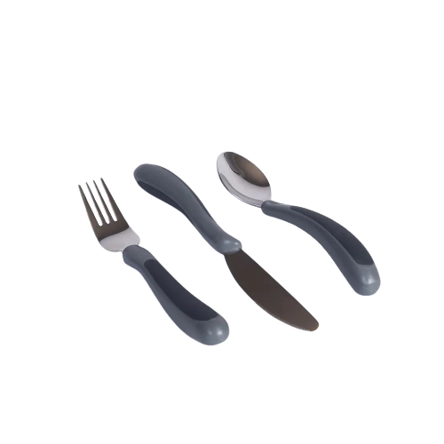 NRS Healthcare Kura Care Adult Cutlery Set Angle