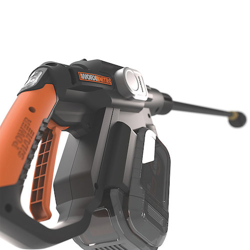 Worx Nitro BL Hydroshot Cordless Power Cleaner Back