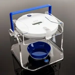 Pivotell Dispenser Tipper in upright position