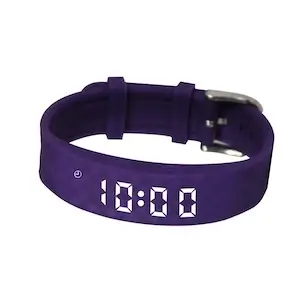 Pivotell Vibratime Vibrating Reminder Watch in purple