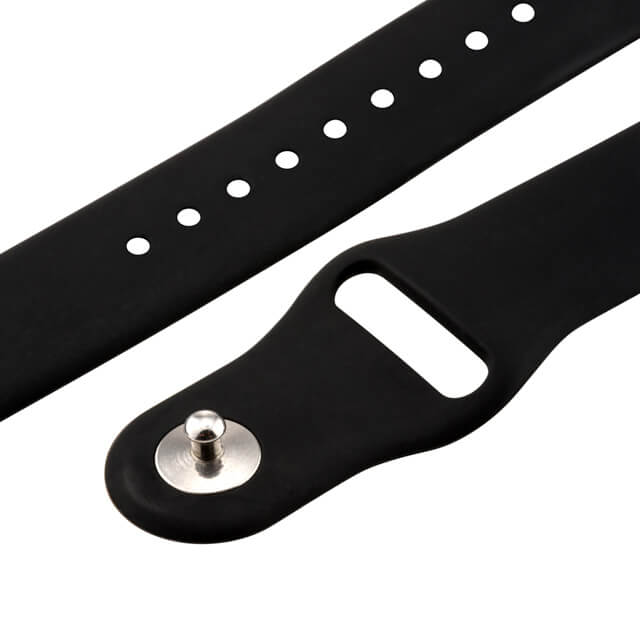 SureSafe GO Monitored black silicon band