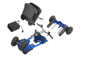 SupaScoota Spartan SLA Mobility Scooter Dismantled